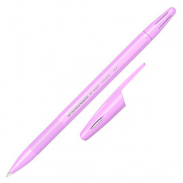 Ручка R-301 Pastel Stick синяя 0.7/140мм корпус ассорти ERICH KRAUSE 55387