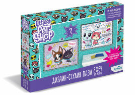 Littlest Pet Shop.Дизайн-студия.Диптих 2х54.Лучшие друзья. +сюрприз.04419