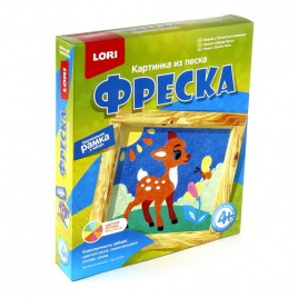 LORI Фреска. Карт.из песка Пятнистый оле Кп-020
