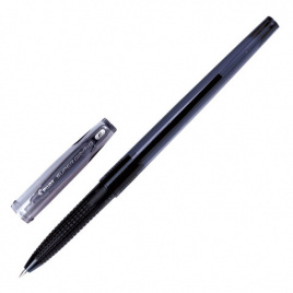 Ручка шариковая масляная PILOT Super Grip G, узел 0,7мм, линия 0,22мм, резин.упор, черная, BPS-GG