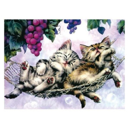 Картина по номерам красками на холсте 15*20 Детство MOLLY КН0757