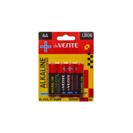 Батарейка AA/LR6 04шт/уп блистер алкалин 1.5V  е/п DEVENTE 9010106
