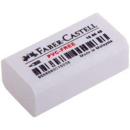 Ластик Faber-Castell PVC-free, прямоугольный, 31*16*11мм