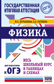 ОГЭ. Физика. Весь школьный курс в таблицах и схемах для подготовки к основному государственному экзамену