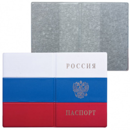 Обложка Паспорт России Флаг, ПВХ, ДПС, 2203.Ф