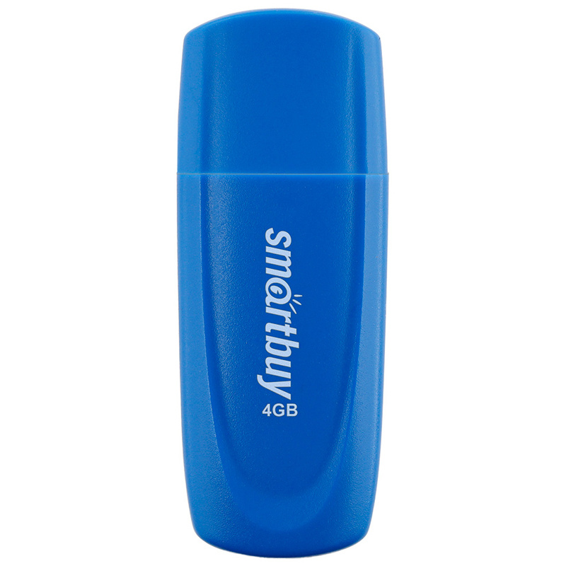 Память Smart Buy Scout  4GB, USB 2.0 Flash Drive, синий фото 1