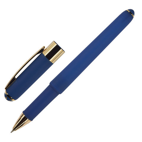 Ручка шариковая BRUNO VISCONTI Monaco, темно-синий корпус, 0,5мм, линия 0,3мм, синяя, 20-0125/07 фото 1