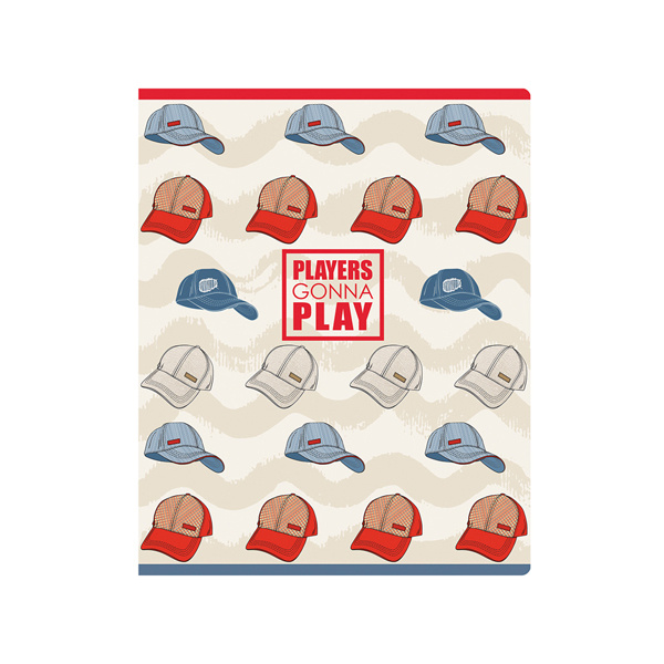 Тетрадь 48л клетка выб лак Let's play ассорти (4диз) 60г/м2 BG Т5ск48_вл 11024 фото 1
