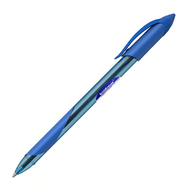 Ручка Dolphin синяя 0.8мм/- корпус тонированный рез грип ERICH KRAUSE 48188 фото 1