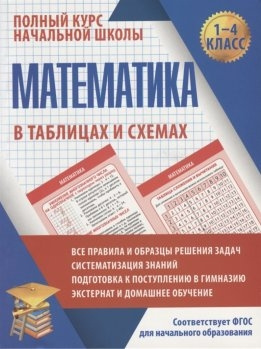 ПКНШ.МАТЕМАТИКА в таблицах и схемах. 1-4 класс фото 1