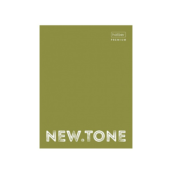 Тетрадь на кольцах А4 80л клетка ламин NEWtone Pastel олива HATBER-PREMIUM 80ТК4A1_05053 фото 1